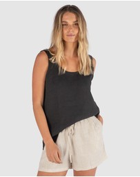 CAMIXA - Tanya Tank Linen Top