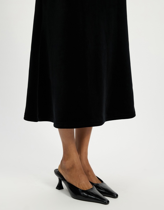 Mossée - Gianna Premium Velvet A-Line Skirt
