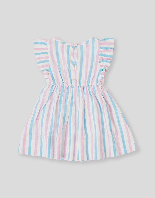 Goldie + Ace - Playtime Stripe Lyla Dress- ICONIC EXCLUSIVE- Babies-Kids