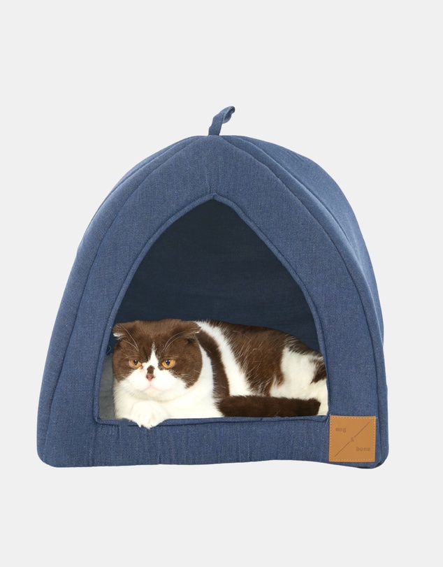 Mog & Bone - Cat Igloo - Blue Denim