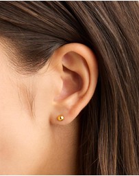 By Charlotte - Gold Sun Chaser Earrings