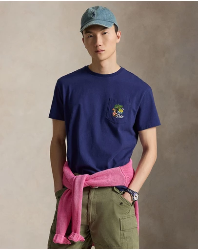 Polo Ralph Lauren - Classic Fit Embroidered Jersey T-Shirt