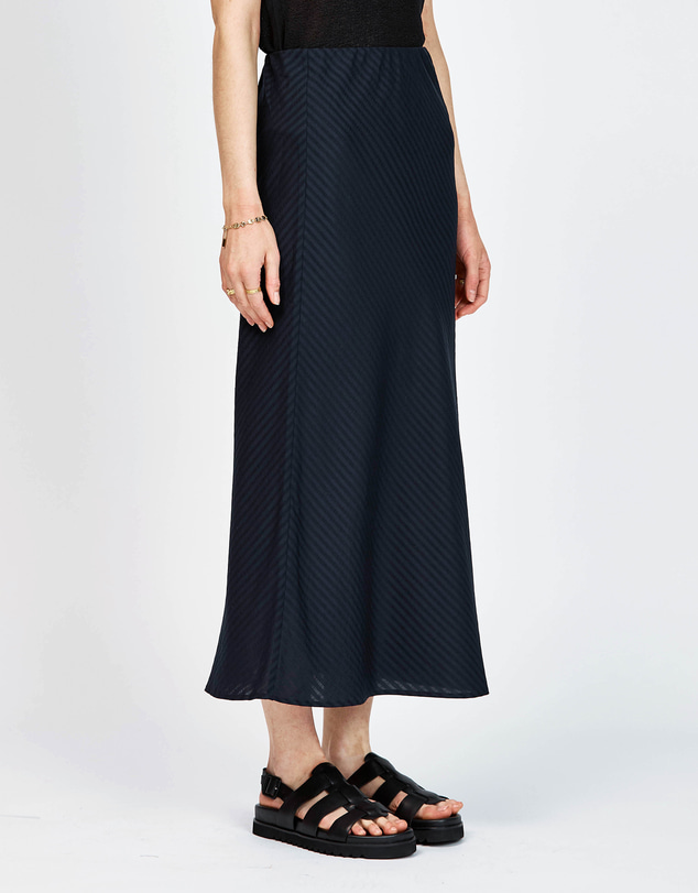 bul - Laceflower Skirt Navy Stripe