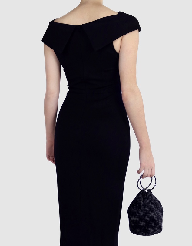 Olga Berg - Bianca Ball Mesh Handle Bag