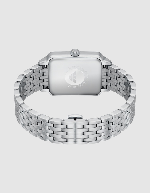 Emporio Armani - Silver Tone Analogue Watch