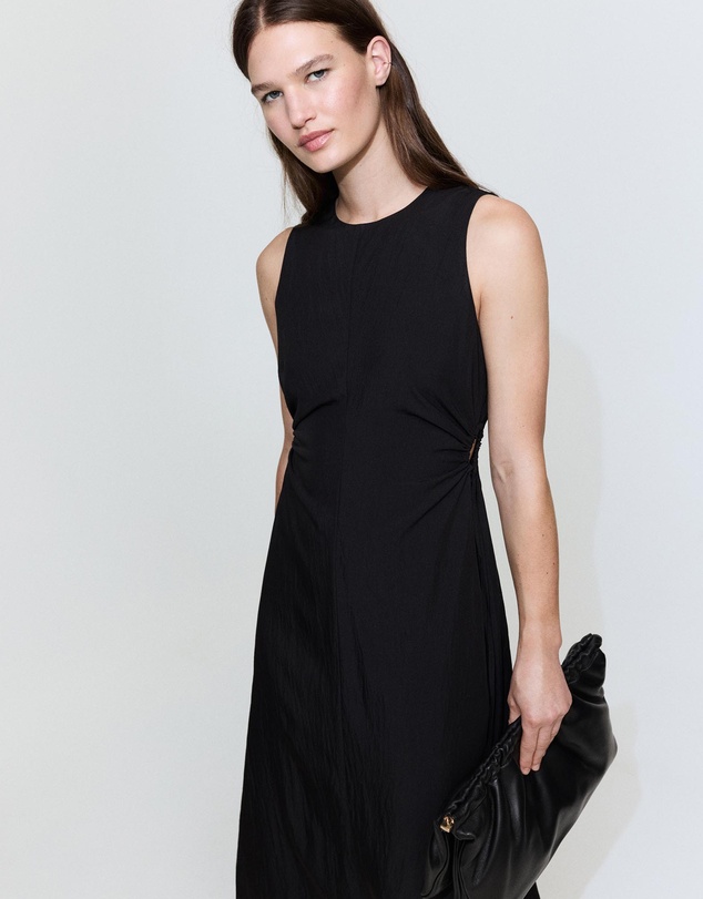 M.N.G - Cut-Out Dress with Bows
