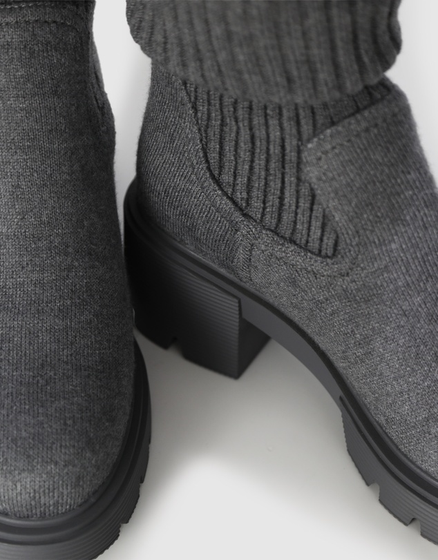 Belle & Bloom - Tokyo Lights Rib Sock Boot