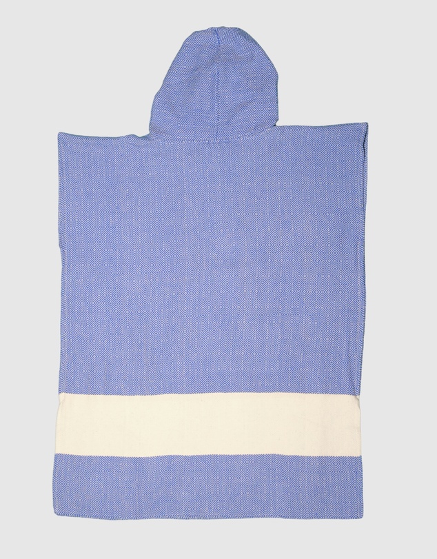 Tolu Australia - Adult Hooded Beach Towel in King Blue – Quick-Dry Swim Poncho for Swimming & Surfing