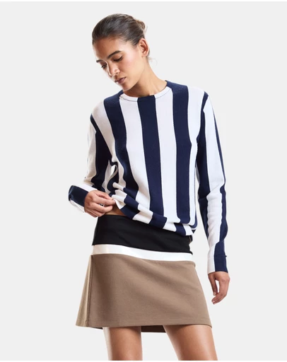 Cynthia Rowley - Sideline Striped Sweater