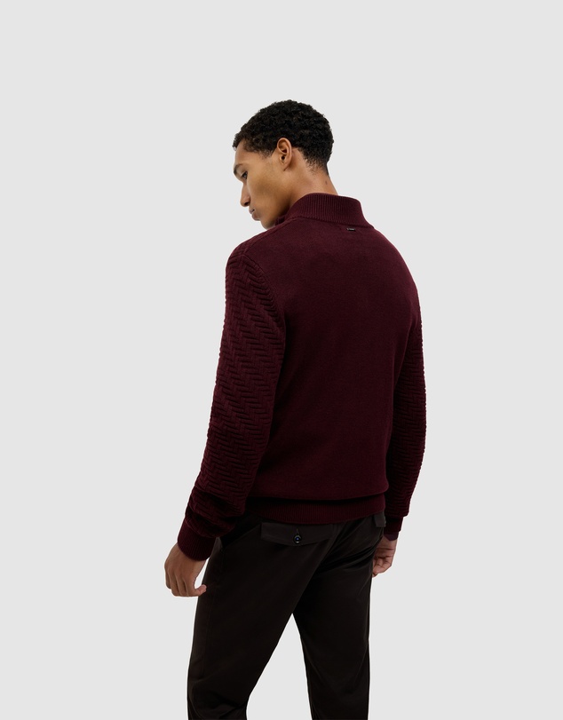Politix - Barker Quarter Zip Knit