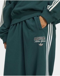 adidas Originals - ADIDAS ORIGINALS ATHL DEPT LOOSE GRAPHIC SWEAT PANTS Womens
