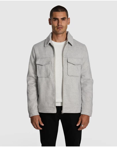 yd. - Lucia Wool Melton Dress Jacket