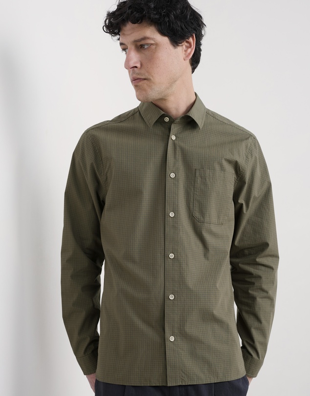 Seasalt - Seasalt Cornwall Green Turnstone Shirt