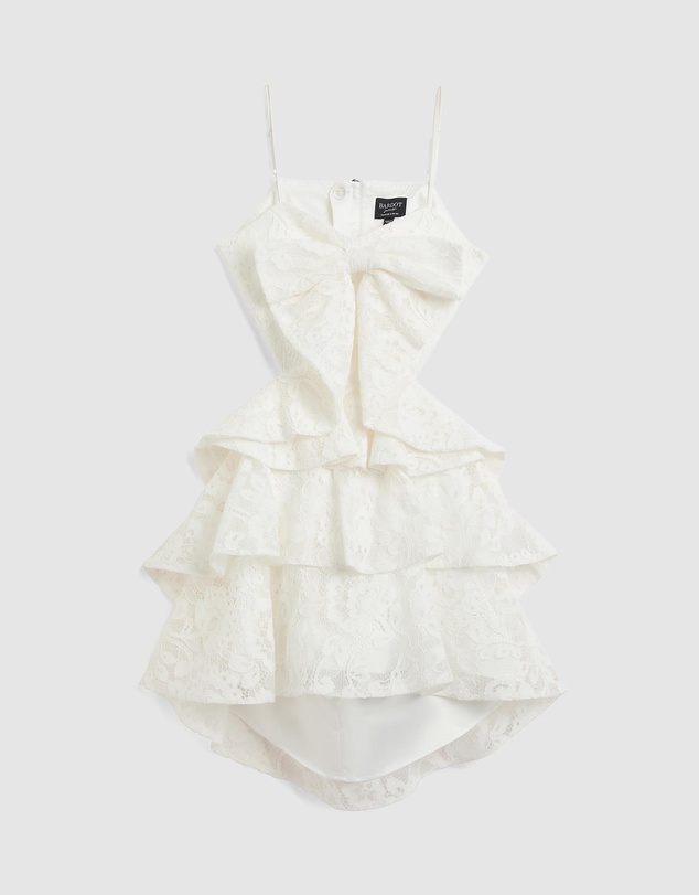 Bardot Junior - Tulip Lace Bow Dress - Kids-Teens