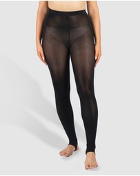 B Free Intimate Apparel - Ladder Resistant Shaping Stirrup Tights