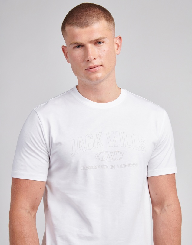 Jack Wills - Dystopia Stitch Graphic T-Shirt