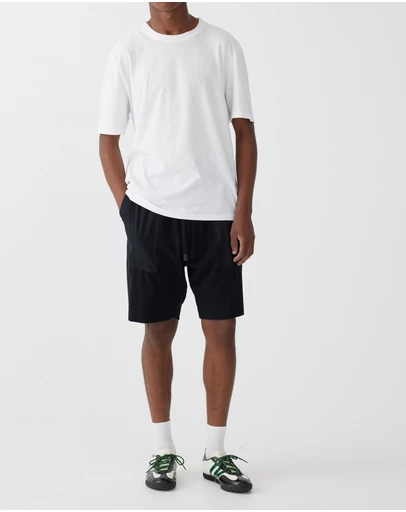 Bassike - Raw Double Jersey Short