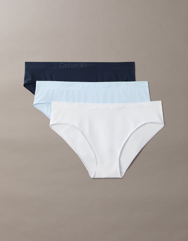 Calvin Klein - 3-Pack Bonded Flex Seamless Bikini Briefs