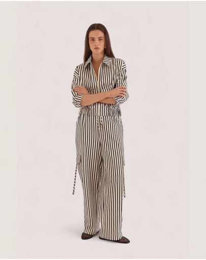 Sass - May Tie Waist Cargo