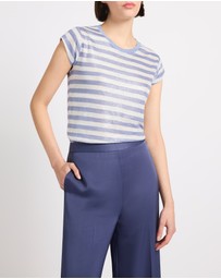 Marcs - Shining Sun Foil Linen Tee