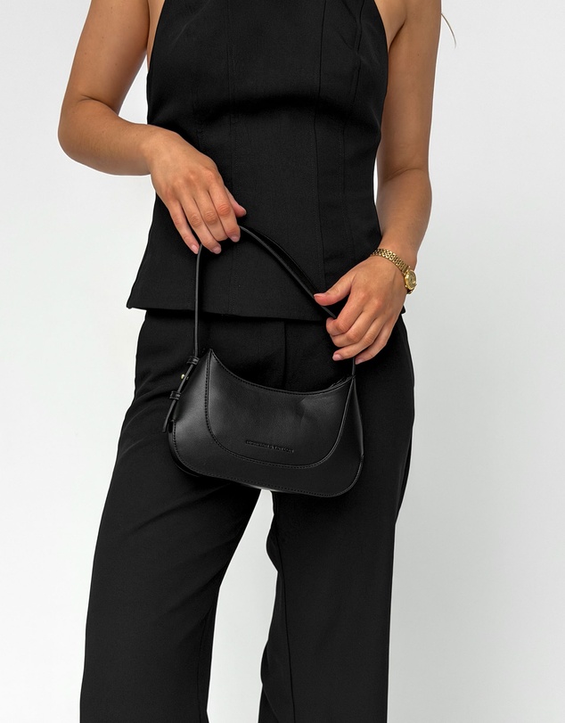 Morgan & Taylor - Aurora Shoulder Handbag in Black
