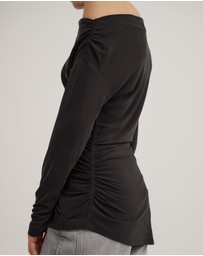 Witchery - Asymmetric Tunic Long Sleeve Top