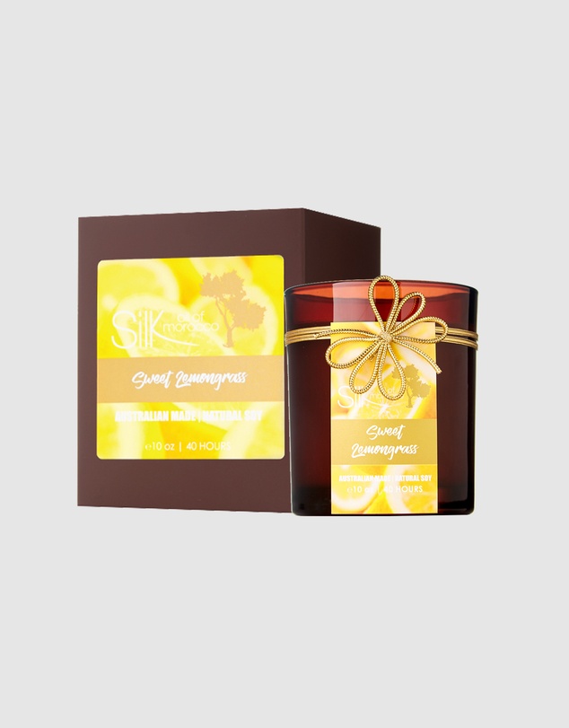 Silk Oil of Morocco - Sweet Lemongrass Natural Soy Candle