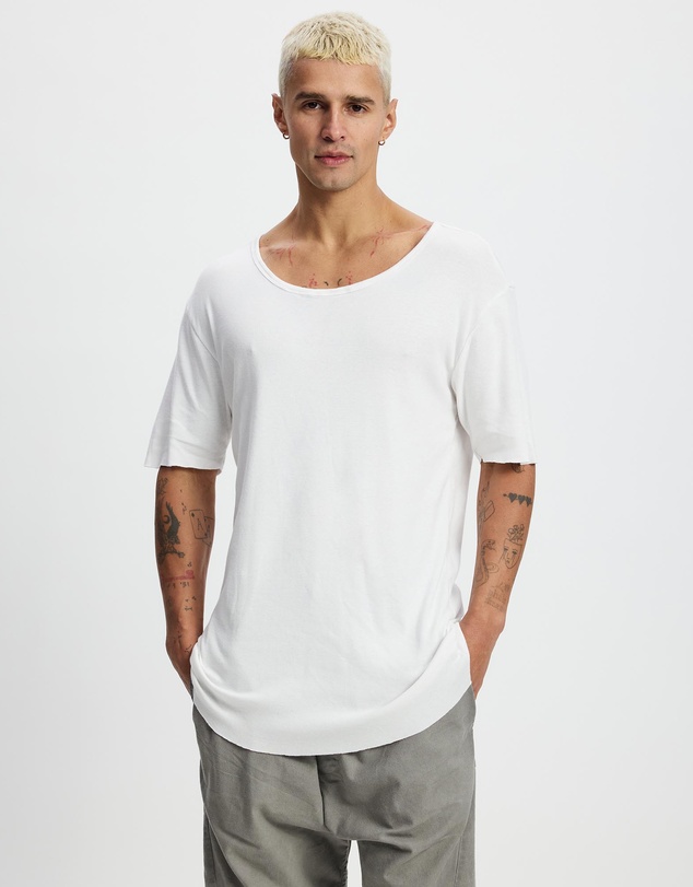 Surrounded By Ghosts - The Onyx Slim Rib Knit T-Shirt