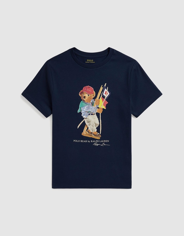 Polo Ralph Lauren - Polo Bear Cotton Jersey Tee - Teens