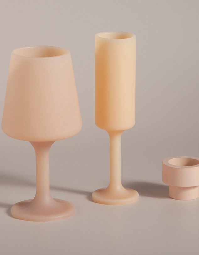 porter green - swepp | silicone unbreakable wine glasses