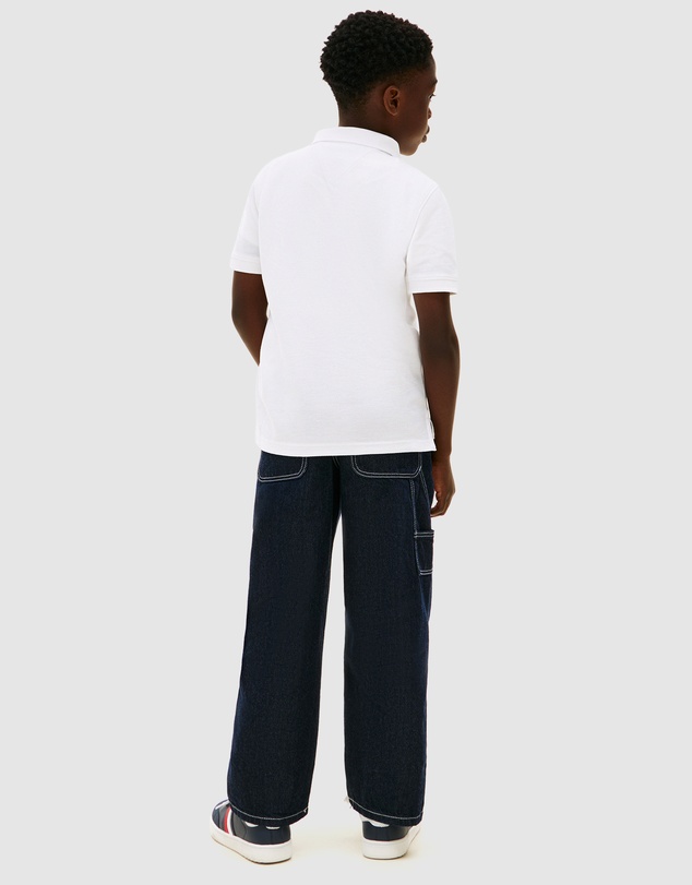 Tommy Hilfiger - Boys Regular Fit Textured Polo Shirt - Teens