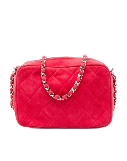 Pre-Loved by Azura Reborn - Pre-Loved Quilted Suede Camera Bag