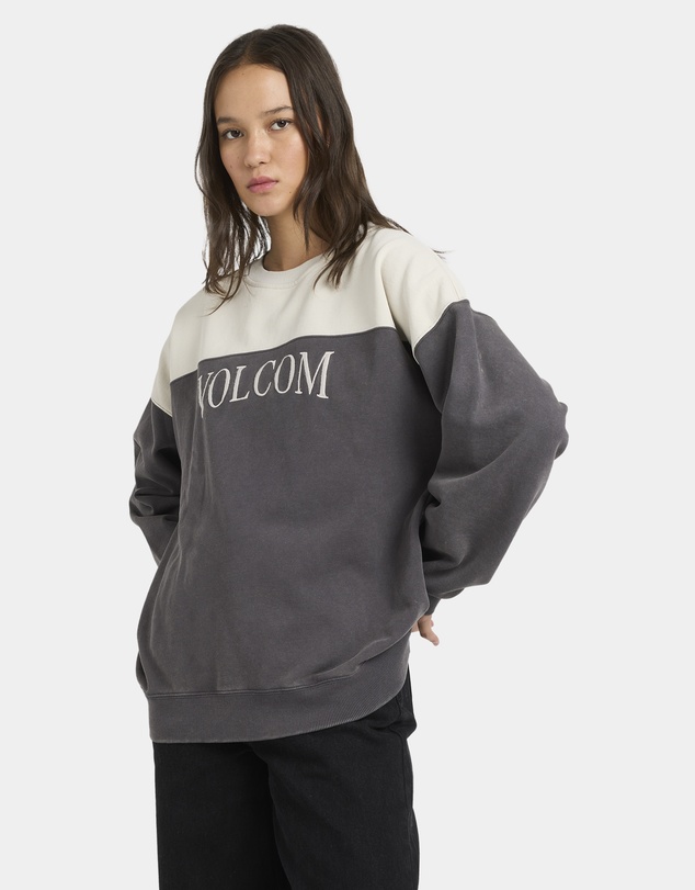 Volcom - Womens Stone Blocked Crew Neck