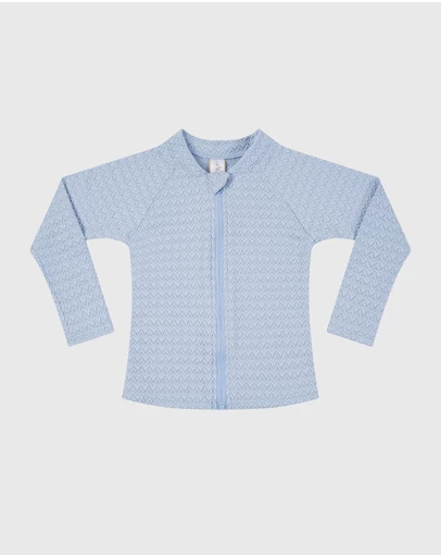 Aqua Blu Kids - Stepping Stones Long Sleeve Rash Vest - Babies