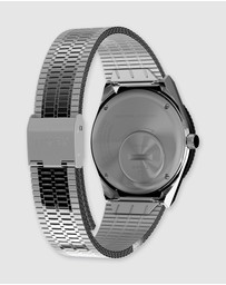 TIMEX - Timex x Seconde Seconde Collab Limited Edition Silver Tone Watch