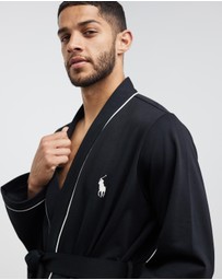 Polo Ralph Lauren - Cotton-Blend Jersey Robe- ICONIC EXCLUSIVE