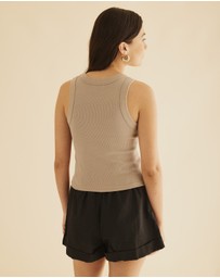 Atmos&Here - Kelsie Linen Blend Shorts