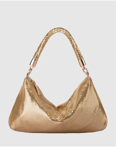 Olga Berg - Marilla Mesh Zip Top