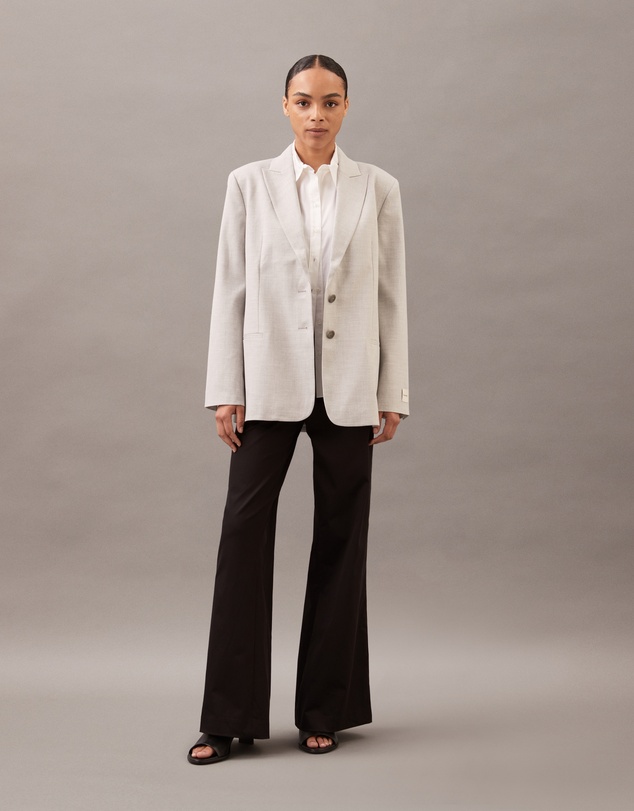 Calvin Klein - Melange Flannel Blazer
