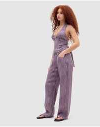 BDG By Urban Outfitters - BDG Quinn Linen Halter Top