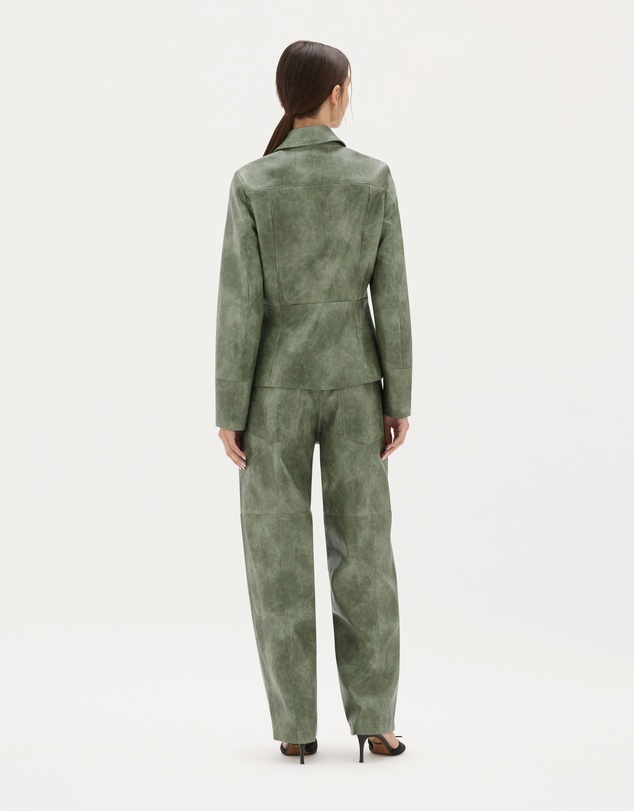 Muma World - Sage Leather Mars Pant
