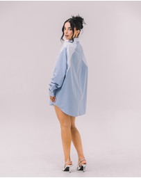 Youmsara - The Deux Bleu Shirt