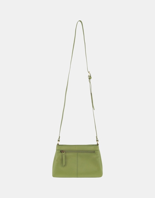 Pierre Cardin - Pierre Cardin Leather Pleated Design Crossbody Bag
