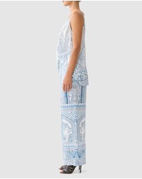 Camilla - Button Front Lounge Pants