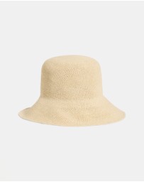 Seafolly - Packable Raffia Bucket Hat