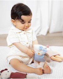Living Textiles - Knitted Animal Toy - Ollie the Owl