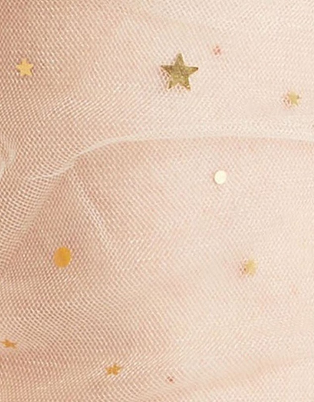 High Heel Jungle - Starry Sky Tulle Socks - Nude
