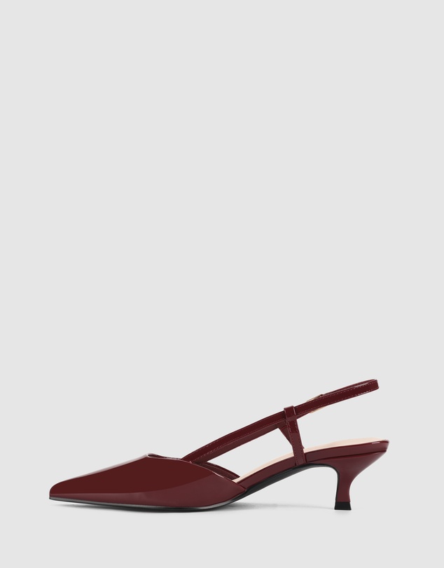 Verali - Lucas Slingback Kitten Heels