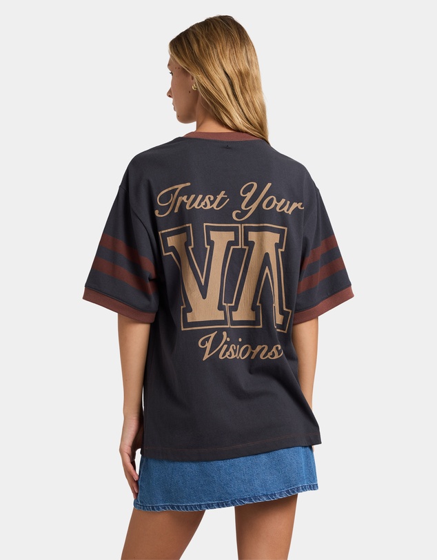 RVCA - Womens Toni Ringer T-Shirt
