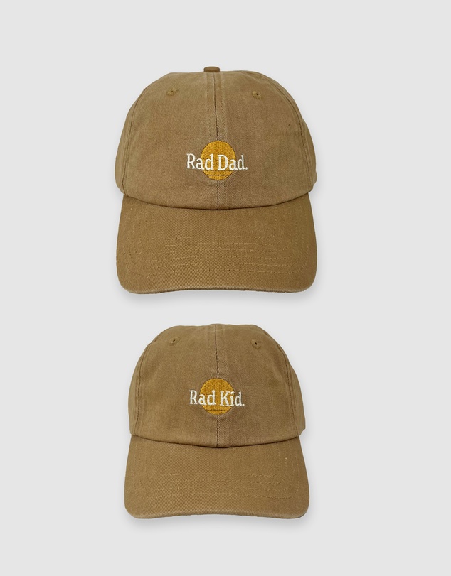 Banabae - Rad Dad and Rad Kid Washed Baseball Cap - Desert Sand